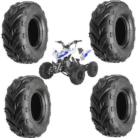 TRENO 4 GOMME 16X8-7 16/8.00-7 PNEUMATICI UNION COPERTONI PER ATV MINI QUAD RINFORZATI 4 P.R. Ecovelo (1/2)
