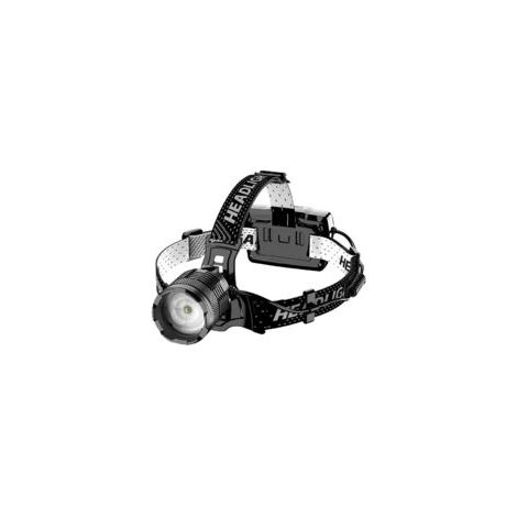 Linterna frontal LED recargable por USB-C, ultra potente, 90.000 lúmenes, 4 modos, con sensor, batería de 6.000 mAh, zoom, resistente al agua IP65, ángulo ajustable de 90° para acampada al aire libre 