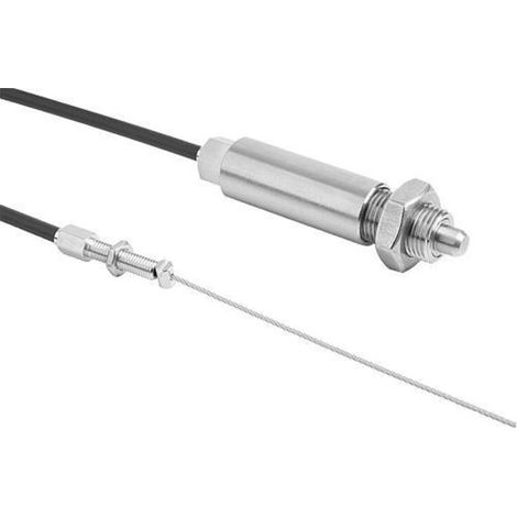 KIPP Arretierbolzen mit Fernbetätigung Gr.4 D12 M2 Form K Kontermutter (1/4)