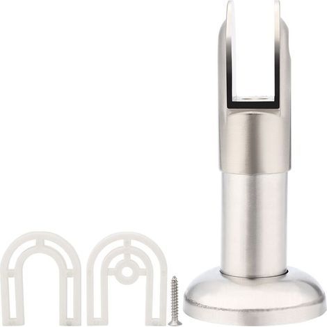 Accessoires de quincaillerie de séparation de salle de bains de toilette d'acier inoxydable soutenant le support réglable de pied A (1/5)