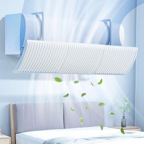 Déflecteur Climatisation pour Maison/Bureau âgés Réglable Deflecteur Climatiseur Coupe-Vent (1/5)