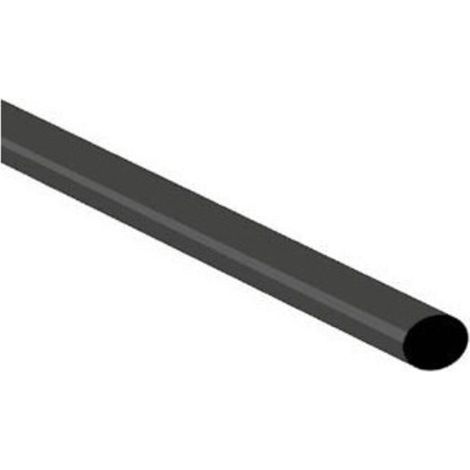 Gaine Thermoretractable - Polyolefine - Diametre 4 8 Mm - Noir - 50 Unites