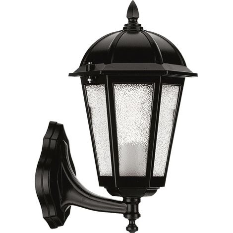 Aplique de pared BAMBO E27 70 W IP43 Negro (1/2)