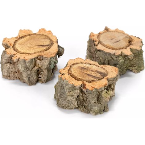 Ensemble de jouets à mâcher en écorce de chêne-liège Lot de 3 Jouet pour pattes Jouet à mâcher pour perroquet ou pièces à monter soi-même (1/5)