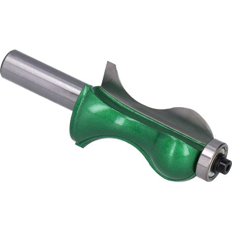 Fraise demi-ronde 12mm pour défonceuse, outil de fraisage et de routage sur bois (1/5)