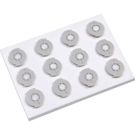 Wassertankfilterelement (12 Stück), Zubehör für Saugroboter, kompatibel mit Xiaomi Saugrobotern 1S T4/T5 S4 S5 S6 S50 S51 S55 (1/3)