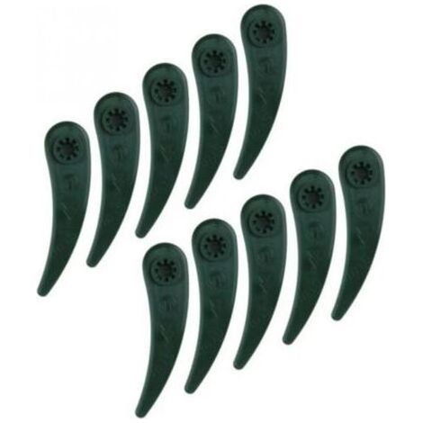 24pcs Lames en Plastique de Rechange Lame de Tondeuse à Gazon Lames de Remplacement pour Coupe-bordures Bosch Art ART23-18Li ART 26-18Li 83mm (1/4)