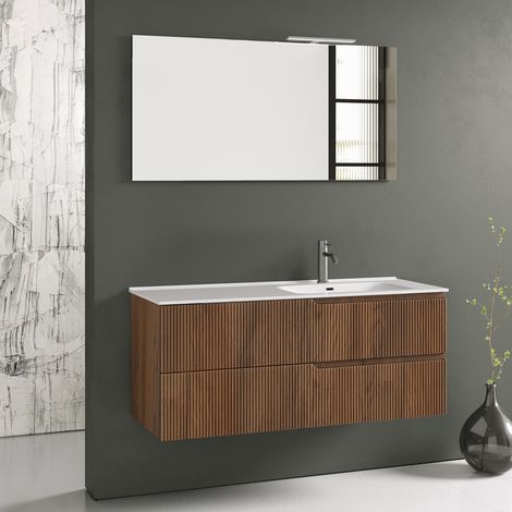 Composizione vasca DX 4 pezzi ZIP rovere rio (1/5)