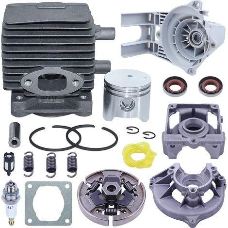 Kit cylindre-piston-tambour d'embrayage Adefol pour taille-haies Stihl FS75 FS80 FS85 HS75 HS80 HS85 Pièces pour 41370201202, 41370201201, 41371602001 (1/5)