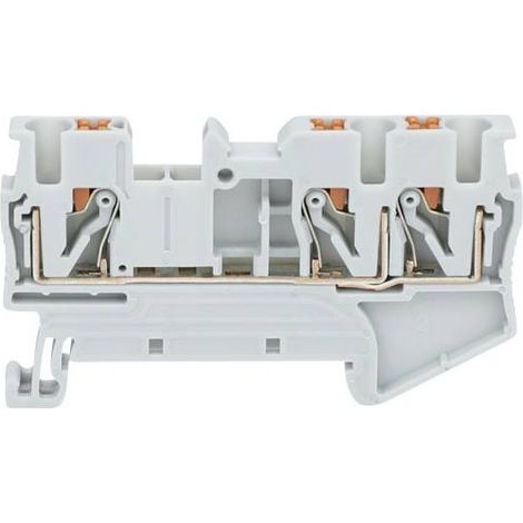 TRU COMPONENTS TC-11592464 BORNE DE PASSAGE 8.2 MM CONNEXION RAPIDE GRIS 1 PC(S) (1/2)