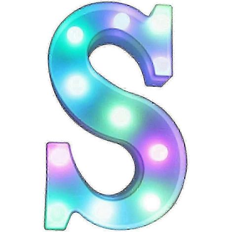 Lettres lumineuses LED colorées avec télécommande, initiales lumineuses pour bar et fête, décoration pour la maison - 25-26 pouces (1/5)