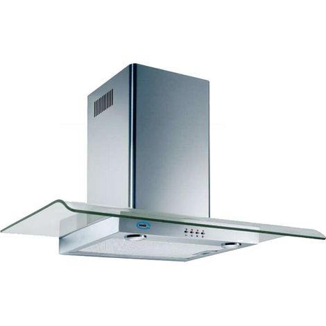 Ecoair by Baraldi EA271 Cappa a Parete Desy Classe energetica D Aspirante o Filtrate Portata 700 m3-h 90 cm Inox