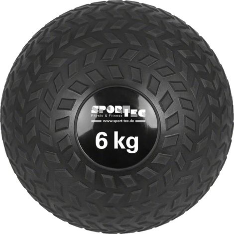 Slam ball ø 23 cm, 6 kg, noir (1/5)