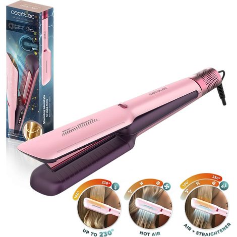 Piastra per capelli Cecotec Air Lisse Cotton Candy (1/5)