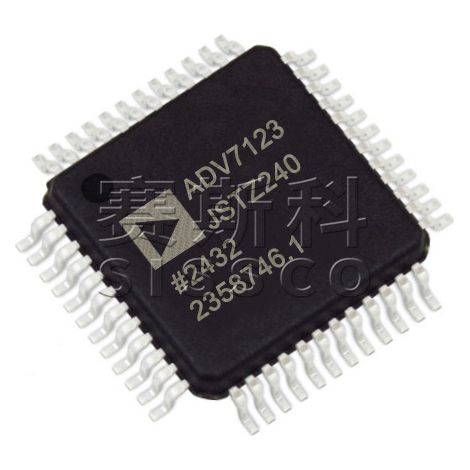 ADV7123JSTZ240 ADV7123KSTZ140 Electronic components, chips and electronic components, 5 units each.