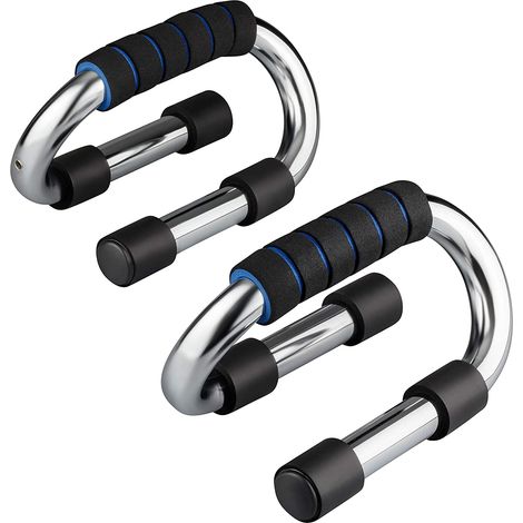 Heimwert Liegestützgriffe Push Up Bars 2er Set Muskelaufbau (1/5)