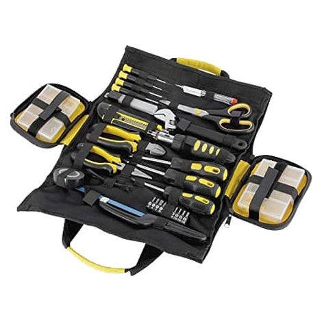 Cogex - funda de herramientas 26 piezas + lote ferretería 220 piezas - 21506 - 3219510215065