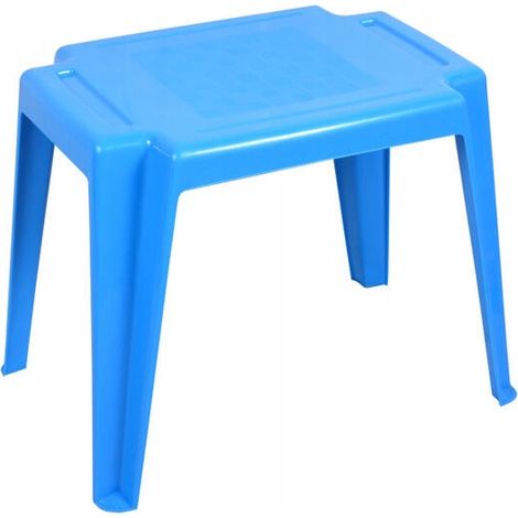 Tavolo da giardino in plastica blu per bambini Lolek