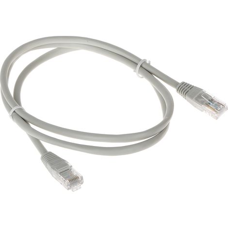 Patchkabel RJ45/1.0-Grau 1,0 m
