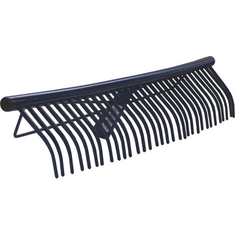 RASTRELLO IN ACCIAIO PER ERBA BRIXO 32 DENTI CM.60