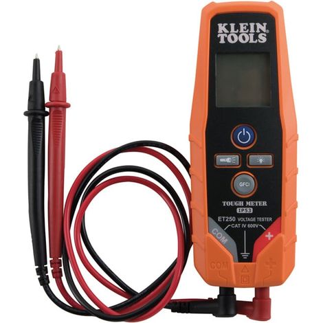 Klein Tools Testeur de tension AC DC, testeur de continuité 2 à 600 V CAT IV 600 V (1/5)