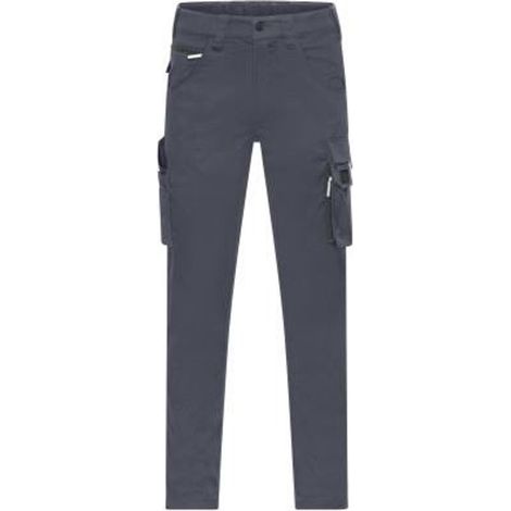 James & Nicholson Workwear Bundhose JN1858 Slim-Line Gr. 52 carbon