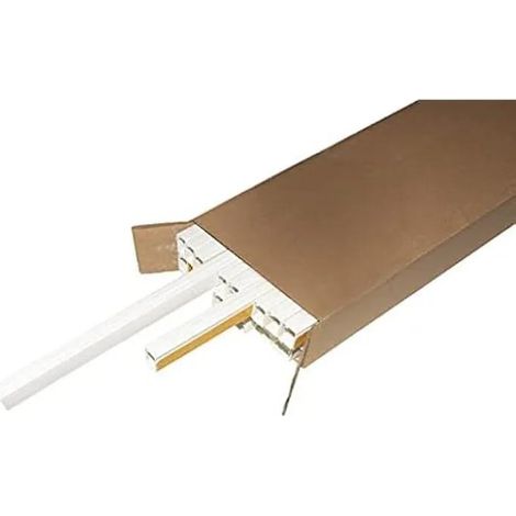 Link LK2561626 Selbstklebende PVC-Hülle Weiß 1m 26 Stück