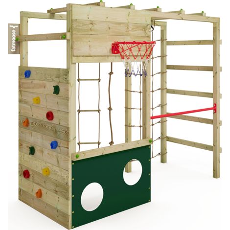 Fatmoose CleverClimber Club climbing frame for children in green