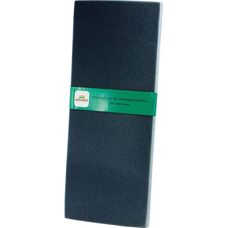 Filterschwamm Filtermaterial Filter fein 100 x 40 x 5 cm 30 ppi (1/2)