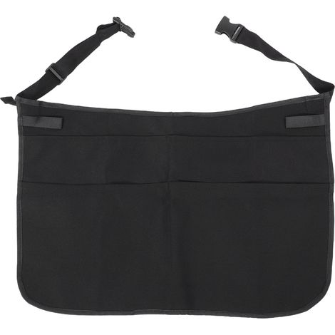 Tablier de travail à la taille avec 5 poches, sangle réglable, tissu Oxford imperméable, moitié pour le style, le nettoyage, le toilettage de voiture, 56x40cm (1/5)