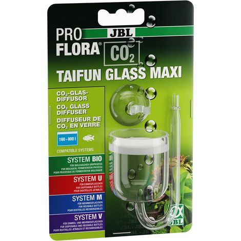 Acquario jbl taifun glass maxi diffusore co2 vetro (1/2)
