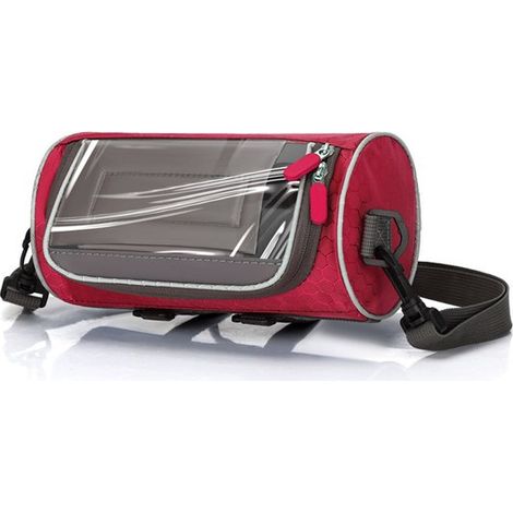 Borsa da bicicletta multifunzionale, borsa frontale con tracolla removibile, borsa a tracolla per esterni, borsa da bicicletta per chi è sempre in movimento, borsa multifunzionale T (1/5)