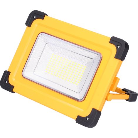 120LED Lumière de Travail 5000LM Projecteur Solaire Portatif IP65 Étanche pour Camping Randonnée (1/5)