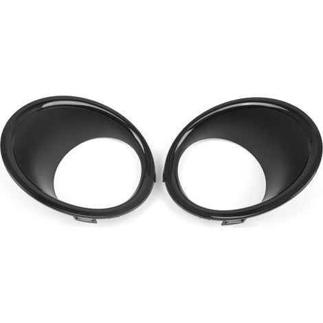 Zoternen 2 Anneaux de garniture Fog Light Chrome Remplacement pour Mini Cooper R55 R56 R57 2007-2010 OEM 51112753661 51112753662 (1/5)
