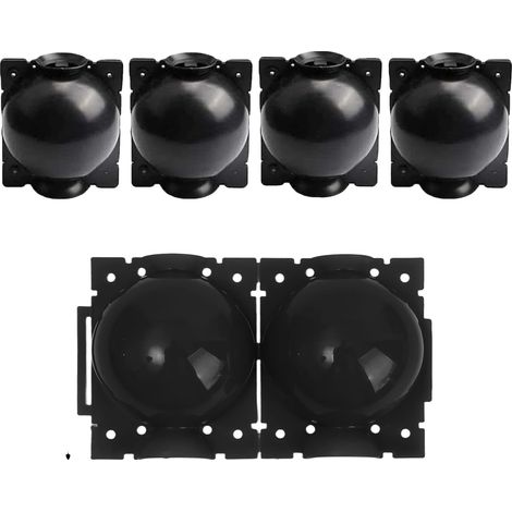 Caja de propagación de raíces, plástico reutilizable, ideal para esquejes de jardín, 30 unidades, color negro. (1/2)