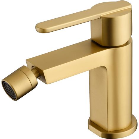 IMEX - grifo monomando bidé oro serie roma (1/5)
