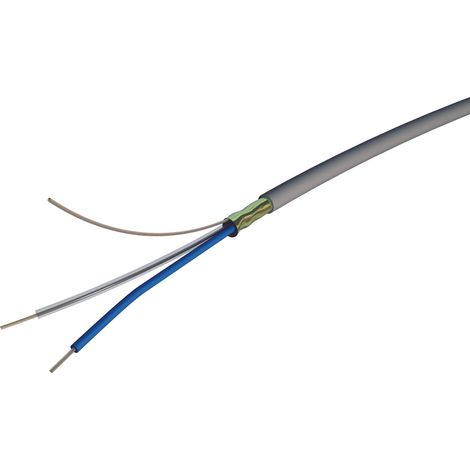 Câble audio S2Ceb-Groupe Cae, 0,22 mm² Blindé Ruban en aluminium, 24 AWG, Paires torsadées, gaine Gris ( Prix pour Bobine de 100 Mètres )