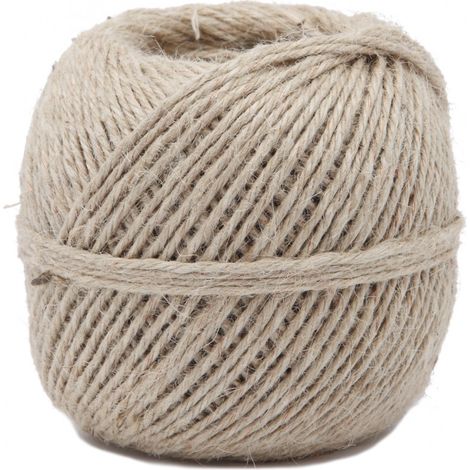 LA CORDELINE Pelote 100g en jute LA CORDELINE, Diam.2 mm, L.75 m