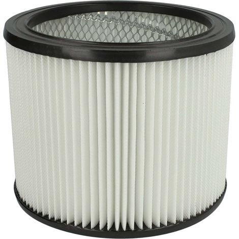 vhbw Filtro plisado compatible con Arebos aspiradora industrial 1600W aspiradora en seco y húmedo - Filtro, cartucho