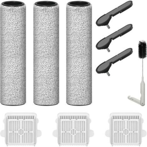 Serpillère à Rouleau et FiltresAccessoires pour Roborock F25 GT,F25,F25 ACE,F25 RT,F25 LT,F25 ALT,F25 XT,F25 ACE Combo,F25 Combo Nass Aspirateur F25 LT serpillère à rouleau 3 pièces et Filtre 3 pièces (1/5)