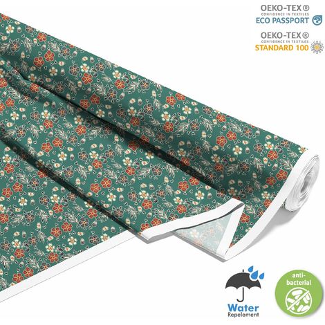 Outdoor-Dekostoffe Oxford - Motiv florales Batikmuster I DX571 (1/5)