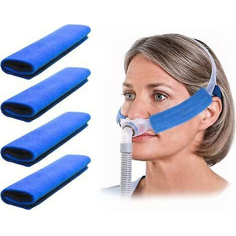 lot De 4 Housses De Sangle Cpap, Coussinets De Confort Pour Sangle Cpap, Coussinets Faciaux Cpap. (1/5)