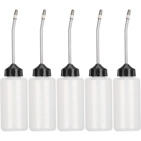 5 pièces Flacon Huile Machine à Coudre 120ML avec Bec Long (1/5)