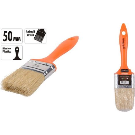 Kaela - Pennello 50 Mm Pennellessa Con Manico In Plastica Per Pittura Verniciare 90256 - (1/2)