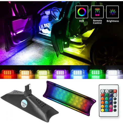 Kits d'éclairage intérieur à Led RGB - BMW Série 3 E90 E91 E93 - La paire (1/5)