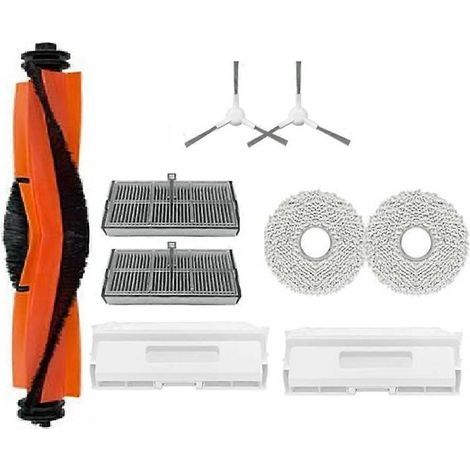 accessoires pour balai électrique Xiaomi H40 : brosse principale, filtre et sacs à poussière. (1/5)