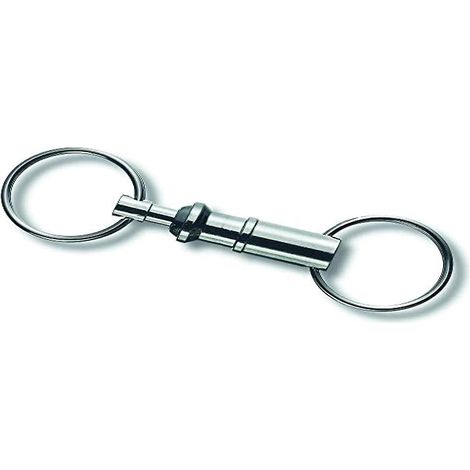 4pieces Dmontage Rapide Porte - Cls Sparable Boucle Amovible Double Anneau Porte - Cls Porte - Cls Femelle Extrieure (1/5)