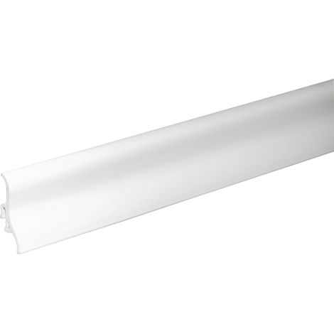 FN Neuhofer Fußleiste 250 cm 48 x 21 mm weiß Leisten (1/2)