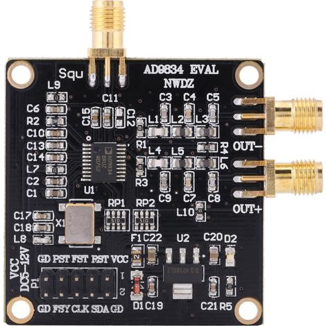 1 module générateur de signaux AD9834 DDS (sinusoïdal/triangulaire/carré) (1/5)