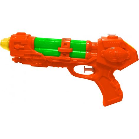 Marbueno pistola de agua plastico presion naranja 23x11 5 cm